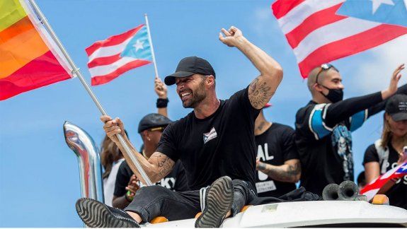 Ricky Martin celebró la renuncia de Rosselló: Lo logramos sin armas