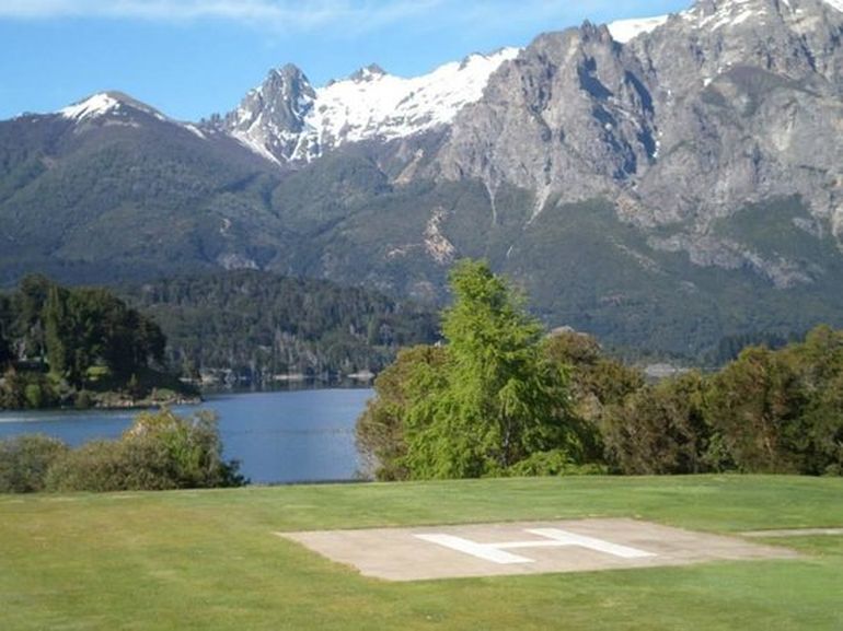 Javier Milei podría utilizar el Helipuerto del Llao Llao