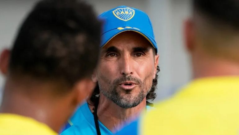 El entrenador de Boca