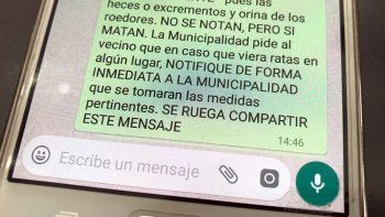 el municipio desmiente haber emitido medidas de prevencion por el hantavirus