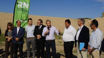 frigerio y weretilneck inauguran obra millonaria