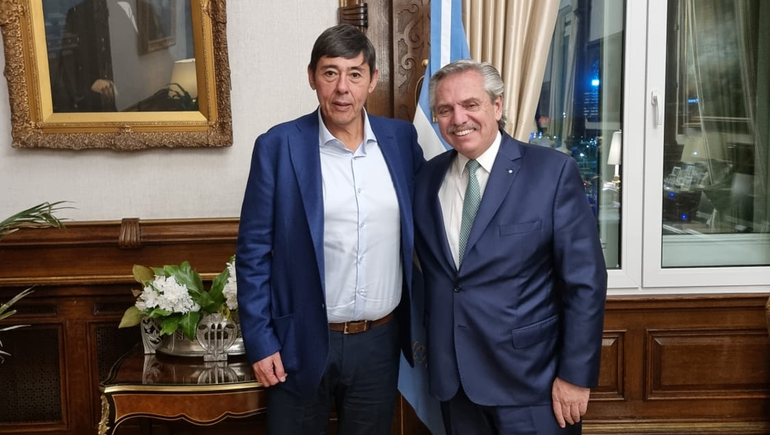 Rucci se reunió con Alberto: Me llevo muy bien con el Presidente