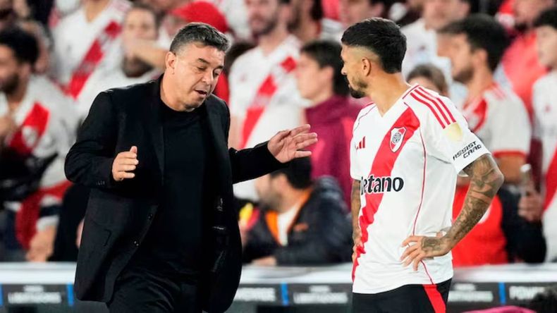 El dardo de Manu Lanzini a Gallardo por su salida de River: La decisión fue de él