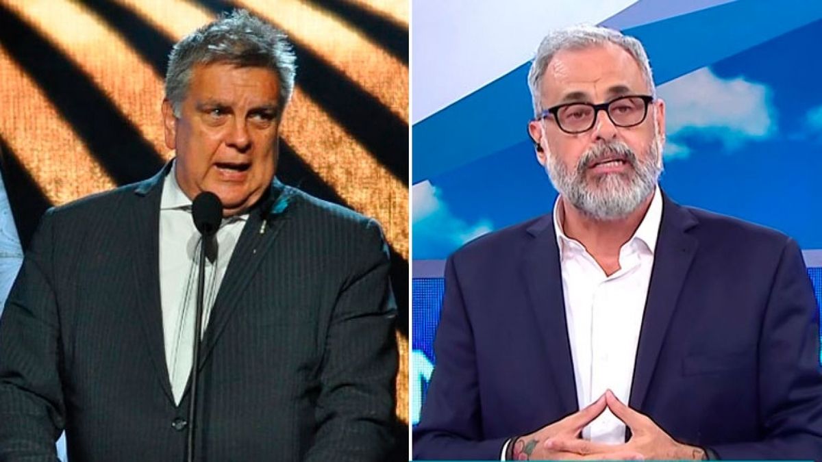 Luis Ventura y Jorge Rial.