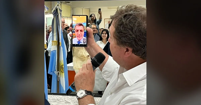 El candidato a presidente por Unión por la Patria tuvo un buen gesto con los rionegrinos.