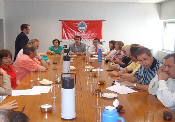 Legisladores de la Concertación se reunieron con los Ministros de Río Negro