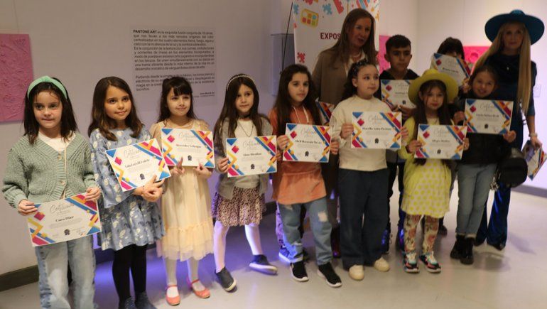 Quedó inaugurada la muestra de las alumnas y alumnos de Irene Mosiuk
