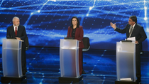 debate presidencial: fuerte cruce entre lula y bolsonaro