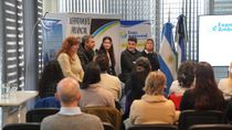 La Exposición fue presentada hoy, lunes 18 de mayo, en la sede de Secretaría de Energía de la ciudad. Foto: Gentileza.