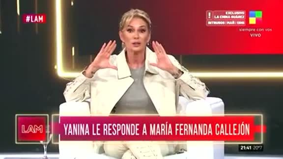 Yanina Latorre le pegó a María Fernanda Callejón