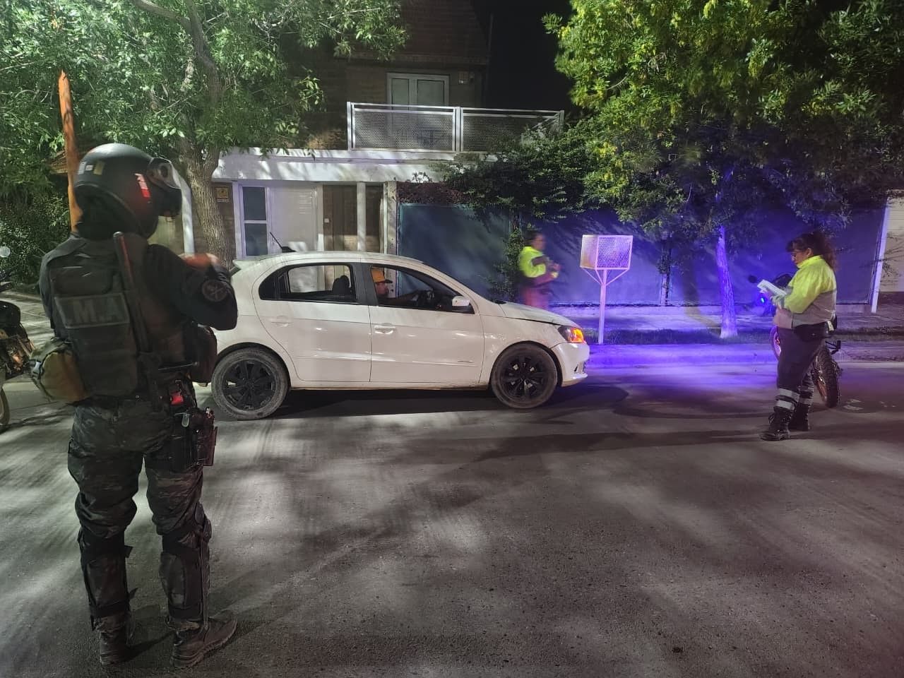 Durante los controles hubo 47 vehículos retenidos en Cipolletti.