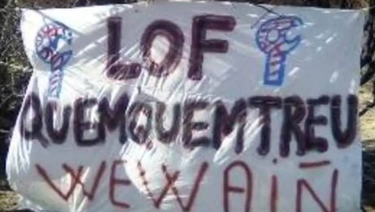 La familia Garay denunció que la comunidad mapuche lo utilizó