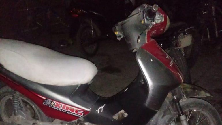 Salió a pasear por Cipolletti con una moto robada en Roca