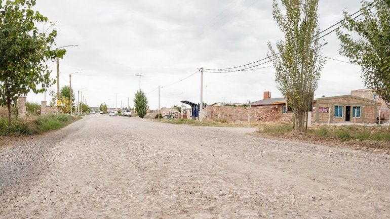 La calle Saturnino Franco es vital para los habitantes del Distrito Vecinal.
