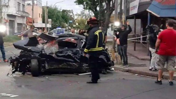 Iba en un Audi a toda velocidad y mató a dos mujeres