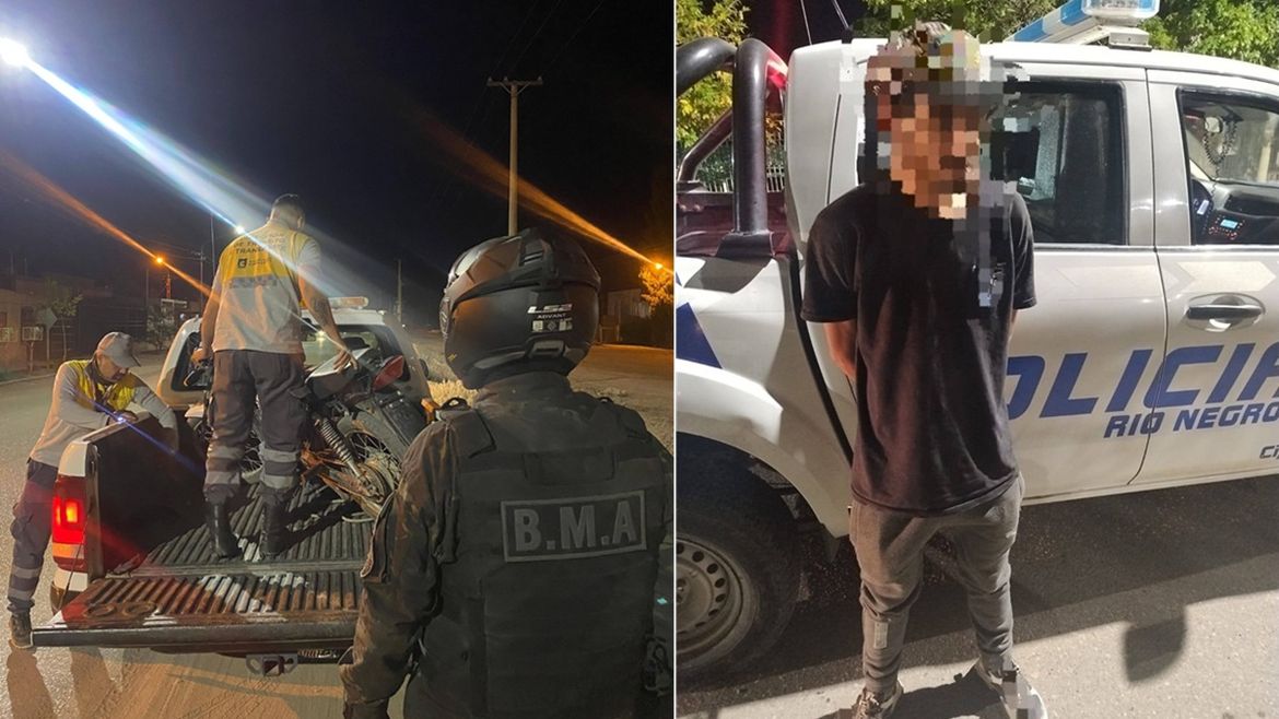 Durante los operativos secuestraron una decena de vehículos y detuvieron a un joven con pedido de captura. Foto: Gentileza. | LMCipolletti.com Durante los operativos secuestraron una decena de vehículos y detuvieron a un joven con pedido de captura. Foto: Gentileza.