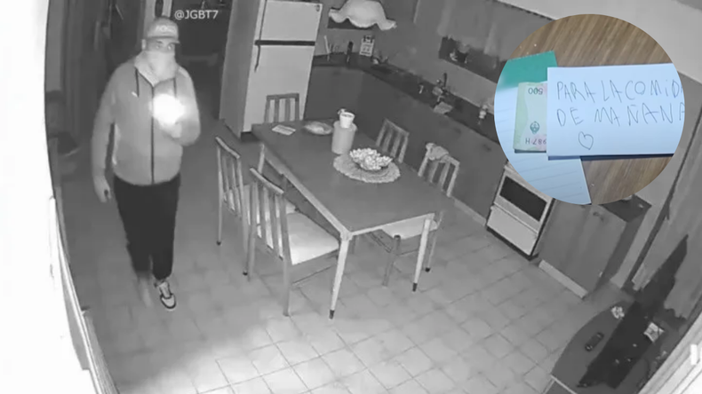 Violento robo e indignante mensaje de ladrones en La Plata