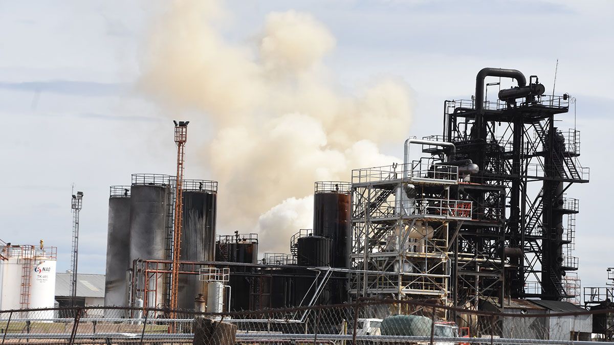 Qué dijo la empresa NAO sobre la explosión en la refinería
