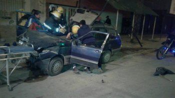 El violento choque ocurrió en la intersección de las calles La Esmeralda y Venezuela.