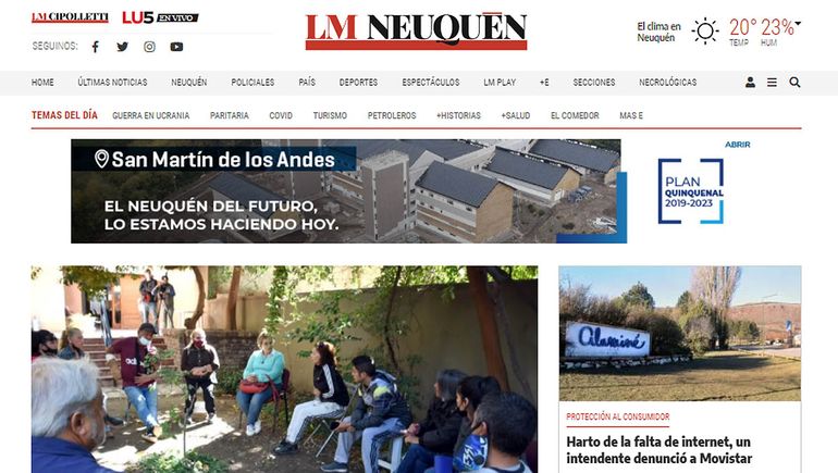 LM Neuquén se afianza como el sitio líder en la Patagonia