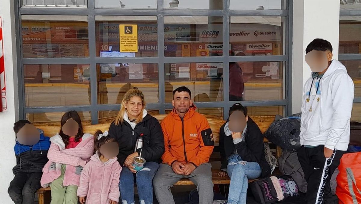 Viajó desde Entre Ríos para trabajar en la Isla Jordán pero su sueño se frustró