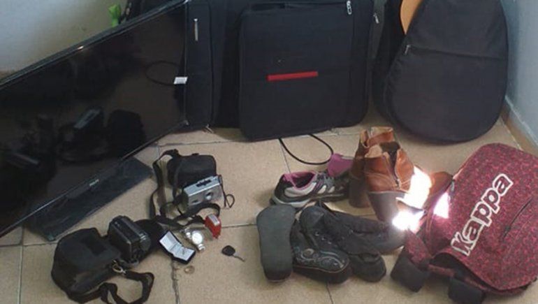 Entraron a robar a la casa de una trabajadora de salud y los descubrieron