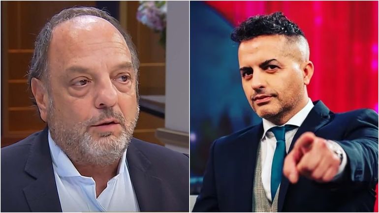 ¡Guerra! Ángel de Brito cruzó fuerte a Baby Etchecopar en América