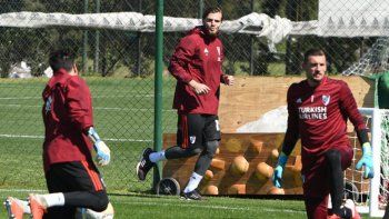 centurion se sumo al plantel de river centurion se sumo al plantel de river