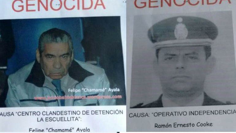 Denuncian que dos represores gozan de prisión domiciliaria en Bariloche