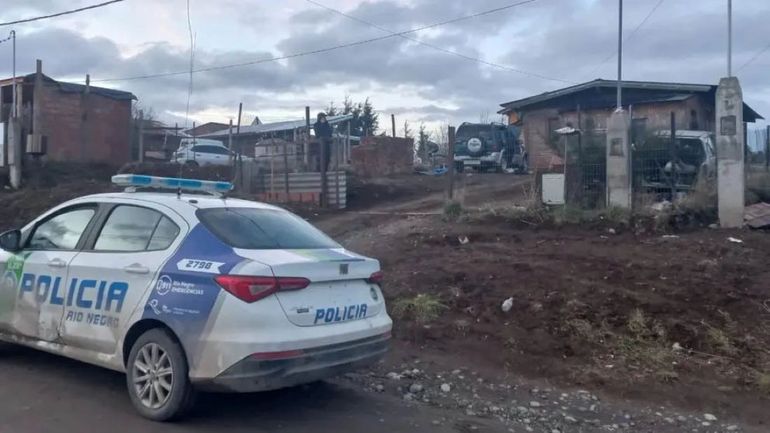 La camioneta llegó hasta el barrio El Frutillar de Bariloche y secuestró una camionera robada y flores de marihuana. 