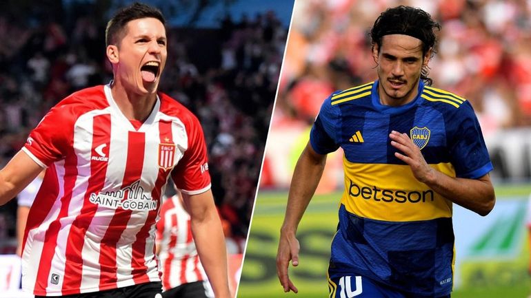 Boca y Estudiantes, con formaciones confirmadas para la semifinal