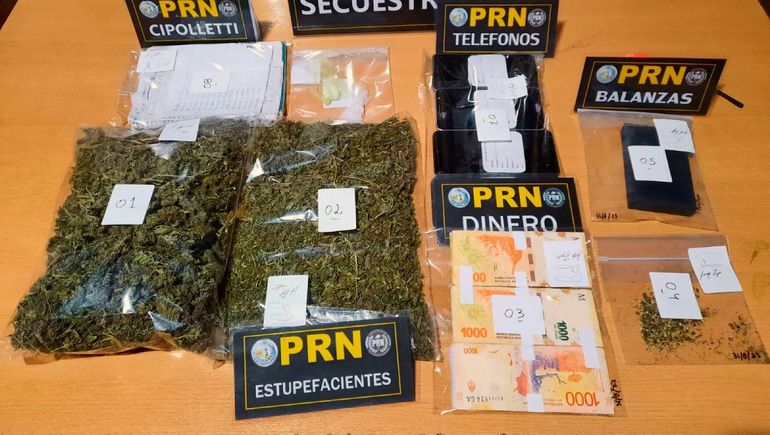 Allanaron un kiosco narco en Costa Esperanza
