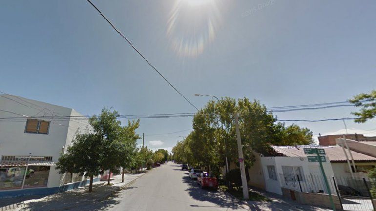 El violento robo ocurrió en una vivienda de calle Pueyrredón 438 en Fernández Oro. Además