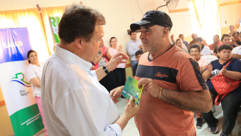 301 nuevos vecinos de Río Negro recibirán medicamentos gratuitos