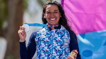 Nadia Riquelme ganó la medalla de plata en Lima 2019.