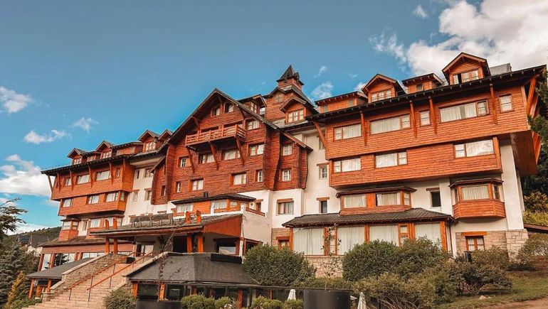 El incidente se produjo en el hotel Catedral de Bariloche. Foto: gentileza.
