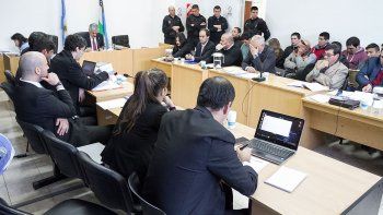 La supuesta megabanda sigue con atención el desarrollo del proceso.