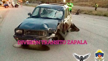 En el trágico accidente intervinieron un Renault 12 y una moto de 110 centímetros cúbicos de cilindrada.