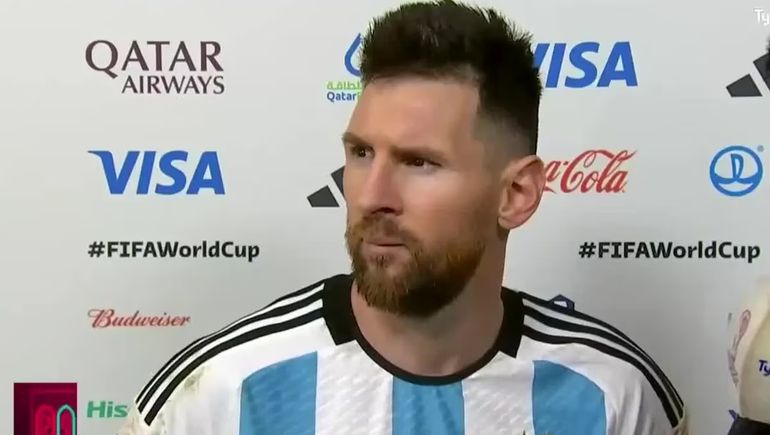 Salió a la luz un nuevo video de Lionel Messi frente a Países Bajos. 