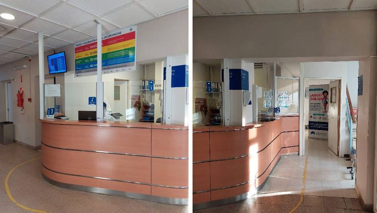 Las agresiones y amenazas fueron en la guardia de la Fundación Médica.