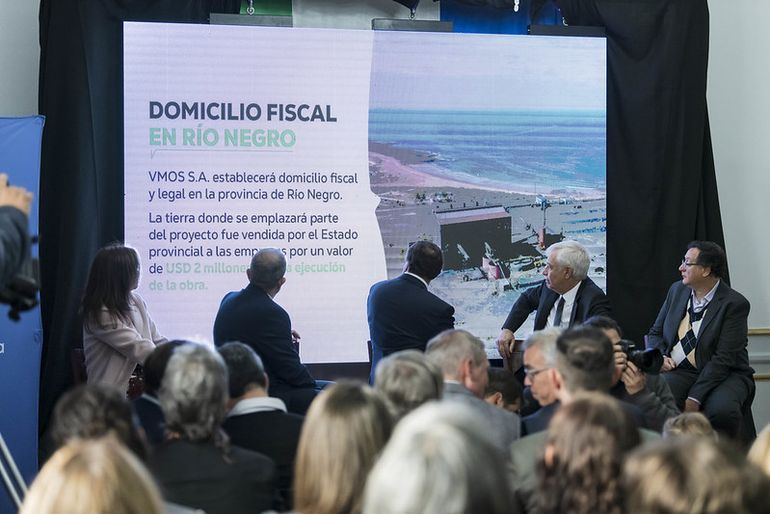 El acuerdo fue firmado el 16 de mayo entre el Gobernador y las empresas involucradas en el proyecto VMOS.
