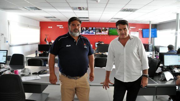 El presidente de Marabunta (camisa blanca), explicó a LMN la decisión.