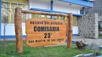La mula chilena fue demorada por personal de calle de la Comisaría 23 de San Martín de los Andes