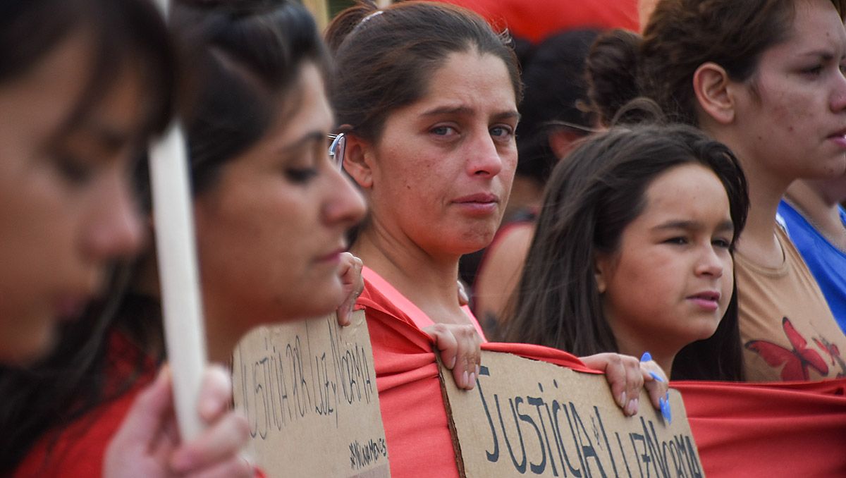 Nunca pensé que iba a ir a una marcha a pedir justicia por mi hermana y mi mamá