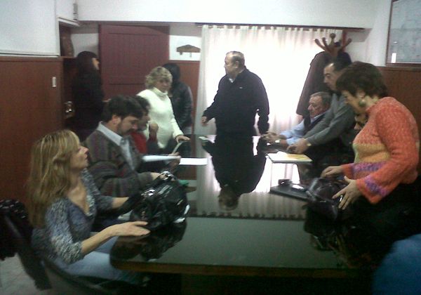 Encuentro IProSS con gremios