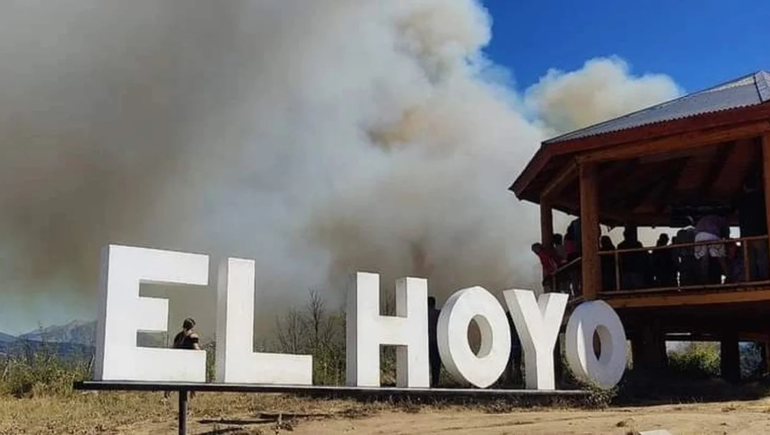 Los Mapuches se adjudicaron el incendio en El Hoyo