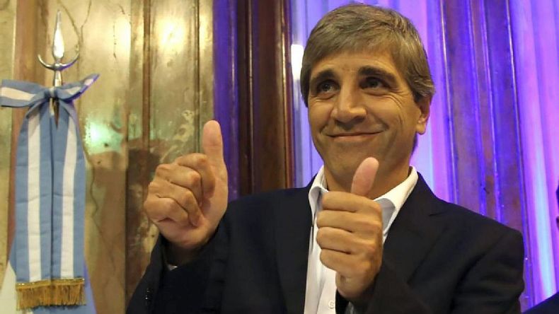 Luis Caputo prometió dejarlo todo para darle una alegría a los argentinos