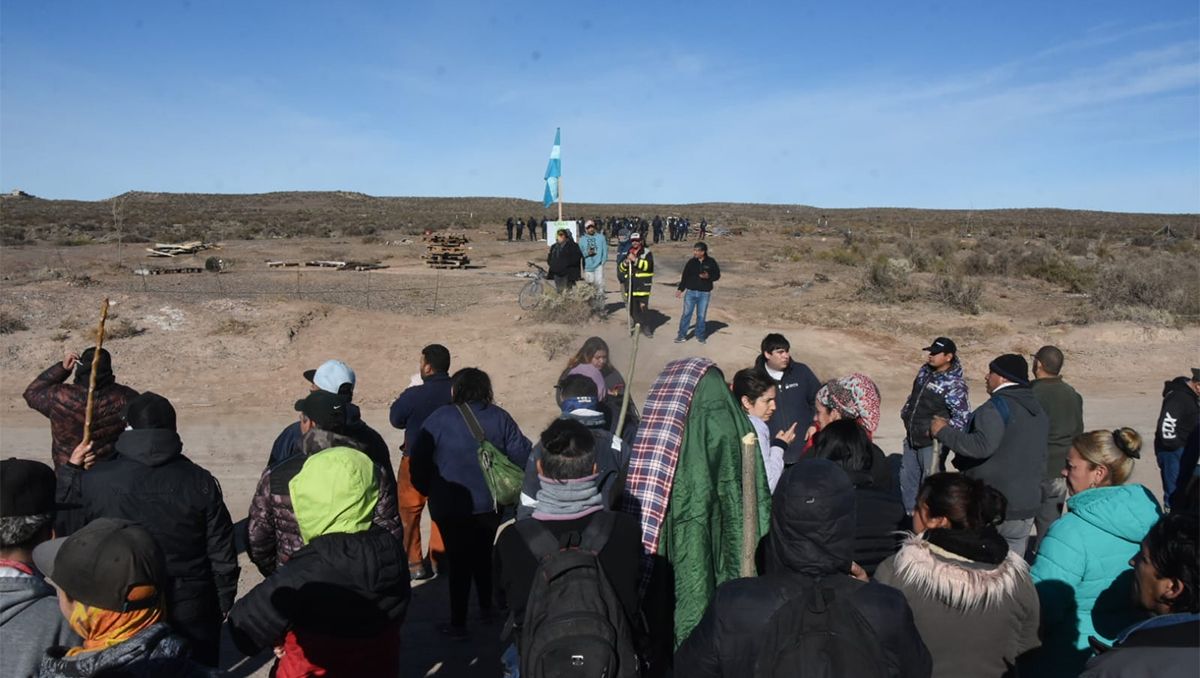 Importante operativo en Las Perlas para desalojar una toma