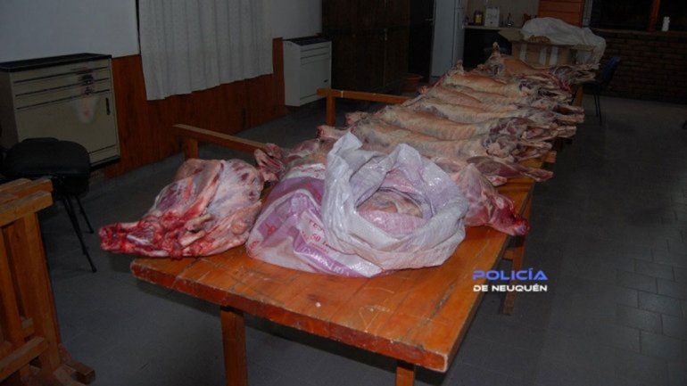 La Policía recuperó los animales que habían conseguido con el engaño.