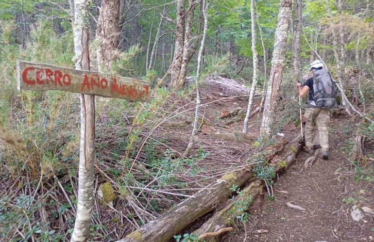 El operativo duró más de siete horas en el Cerro Año Nuevo. Foto: Gentileza.